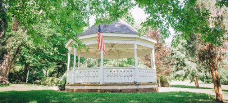 the gazebo