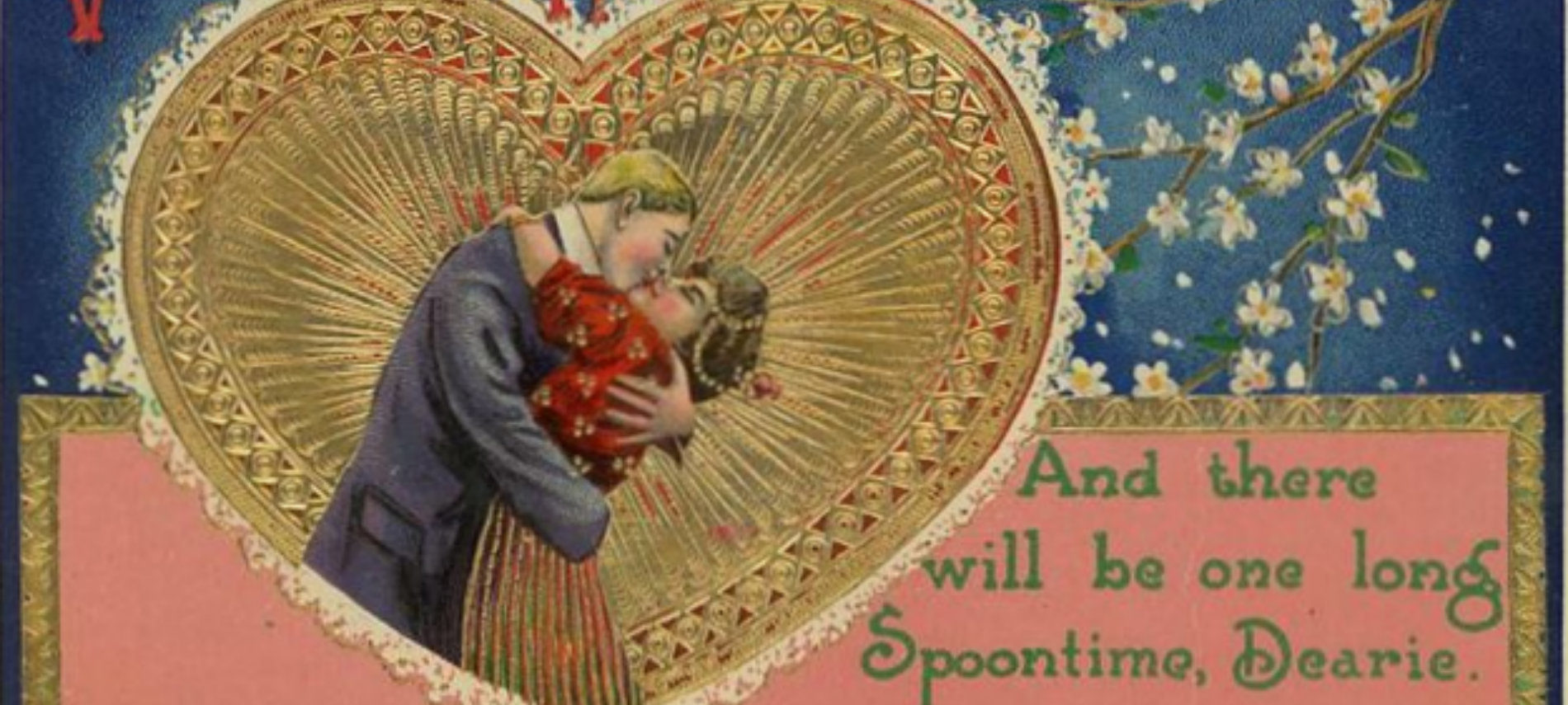 An antique valentine